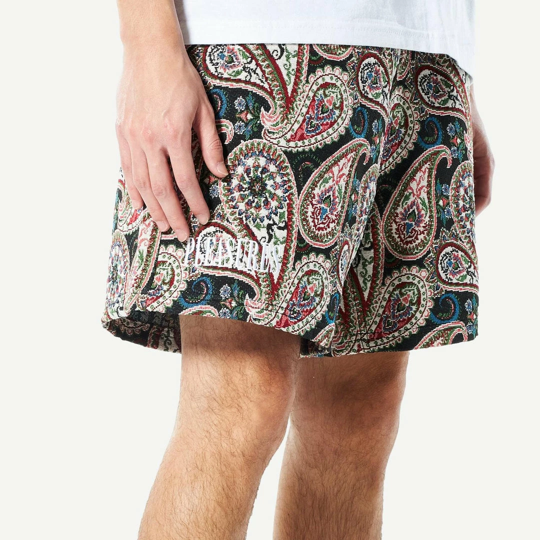 Pleasures Casket Woven Shorts - Black Mens 9 Pleasures Casket Woven Shorts - Black Mens