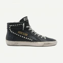 Golden Goose Slide Classic Leather Upper Studs