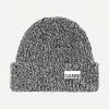 Ganni Rib Knit Beanie Egret