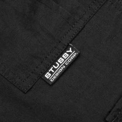 Stussy Nylon Ripstop Surplus Cargo Pant - Black