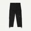 Stussy Nylon Ripstop Surplus Cargo Pant - Black