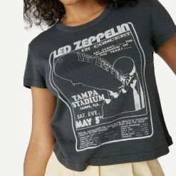 Daydreamer Led Zeppelin In Concert Srunken Tee Womens
