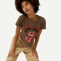 Daydreamer Rolling Stones Tongue Shrunken Tee 8 Daydreamer Rolling Stones Tongue Shrunken Tee
