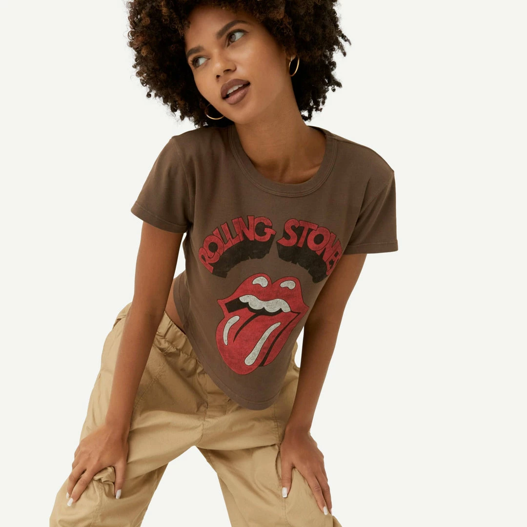 Daydreamer Rolling Stones Tongue Shrunken Tee 5 Daydreamer Rolling Stones Tongue Shrunken Tee