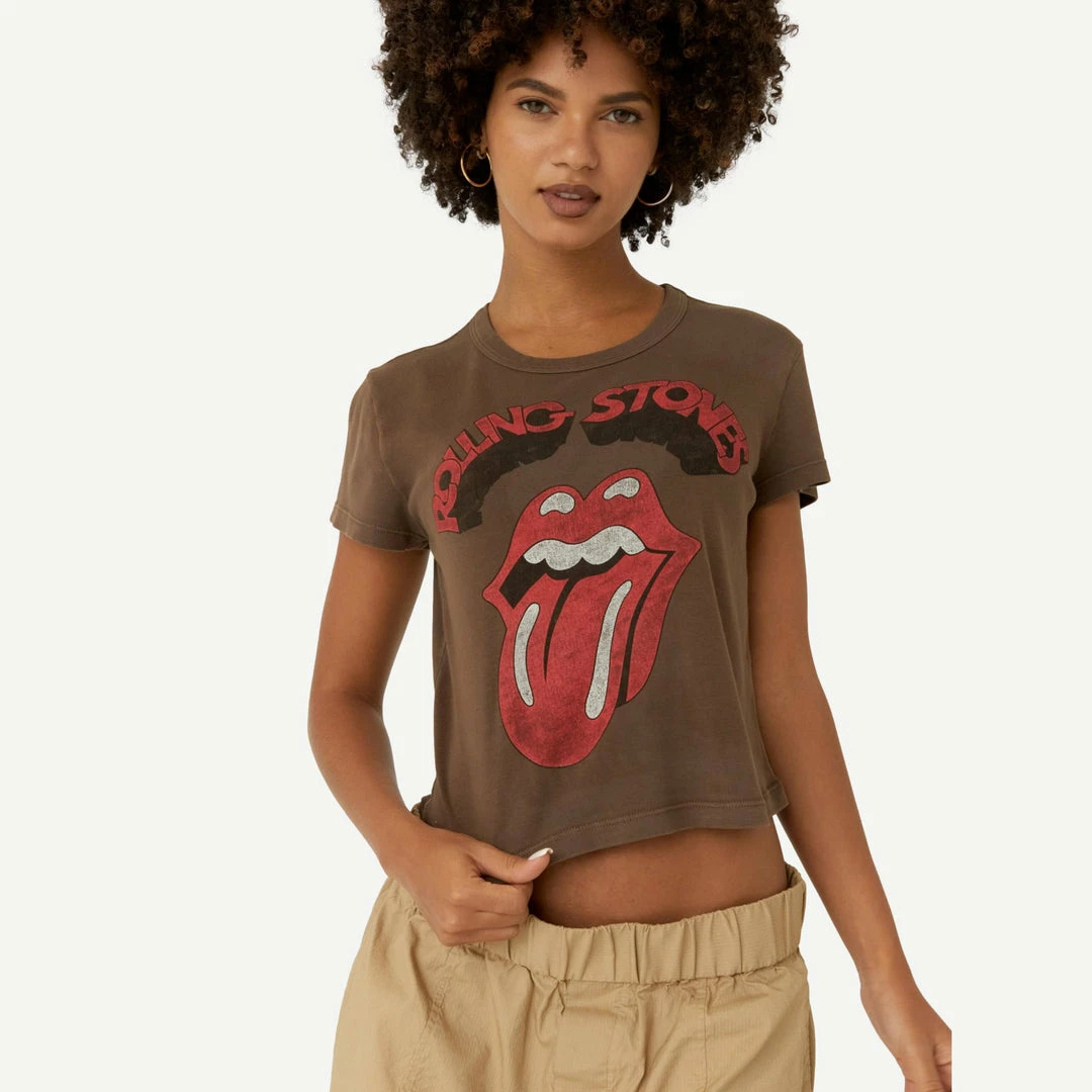 Daydreamer Rolling Stones Tongue Shrunken Tee 3 Daydreamer Rolling Stones Tongue Shrunken Tee
