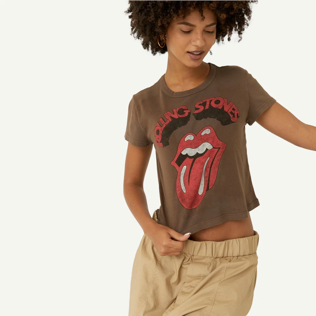 Daydreamer Rolling Stones Tongue Shrunken Tee 4 Daydreamer Rolling Stones Tongue Shrunken Tee