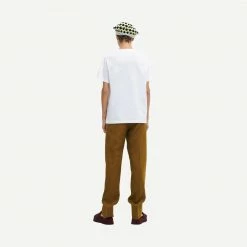 Ganni Basic Jersey Sun Love Print Relaxed T-Shirt - Bright White