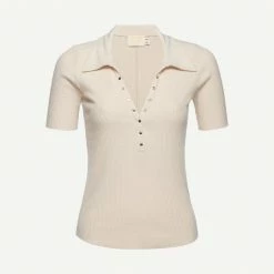 Nation LTD Tamal Snap Collar Tee - Antique