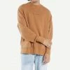Minimal Thrills Oversized Crew Spice Brown Mens