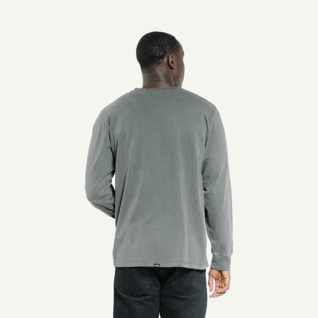 Thrills Mens Wings Of Steel LS Tee In Black 4 Thrills Mens Wings Of Steel LS Tee In Black