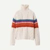 Rag & Bone Womens Willow Fairisle TurtleNeck
