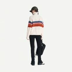 Rag & Bone Womens Willow Fairisle TurtleNeck