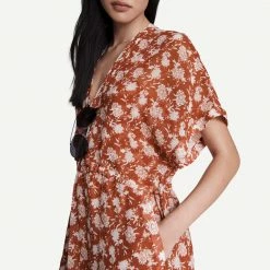 Rag & Bone Womens Elysse Printed Dress