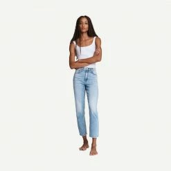 Rag & Bone Nina High Rise Cigarette In Alexis Womens