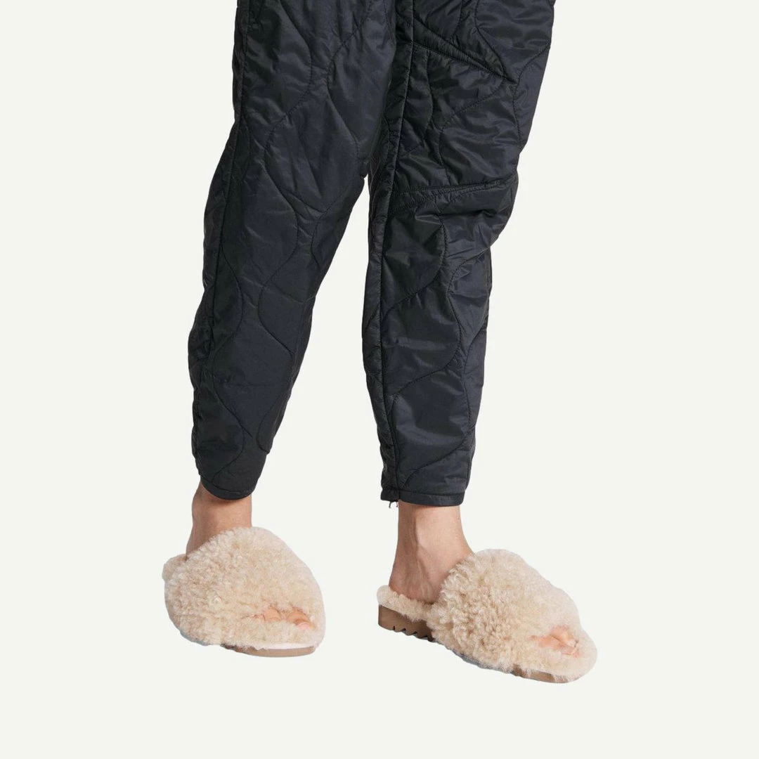 Rag & Bone Eria Sandal Faux Furr Ivory Womens 7 Rag & Bone Eria Sandal Faux Furr Ivory Womens