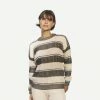Rue Stiic Elora Knit White Black Latte Womens