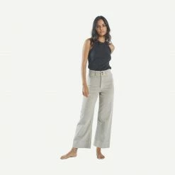 Thrills Belle Cord Pant Gravel Womens