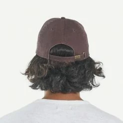 Thrills Mens Contrasting Stack 6 Panel Cap Mahogany