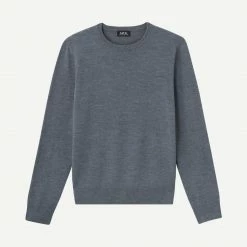 A.P.C. Pull King In Heathered Anthricite