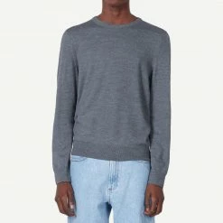 A.P.C. Pull King In Heathered Anthricite