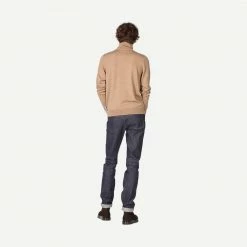 A.P.C. Pull Dundee In Heathered Beige Mens