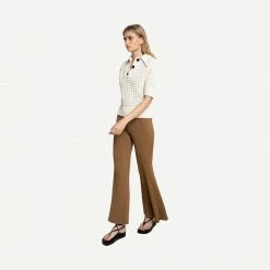 A.L.C. Womens Astrid Pant - Biscotti