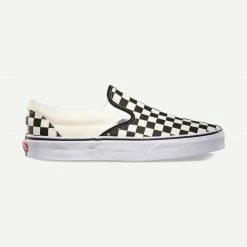 Vans Classic Slip-on Black & White Checkerboard Mens