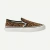 Vans Womens Slip-On SF In Suede Leopard