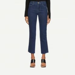 Frame Denim Le High Straight Dalvin Womens