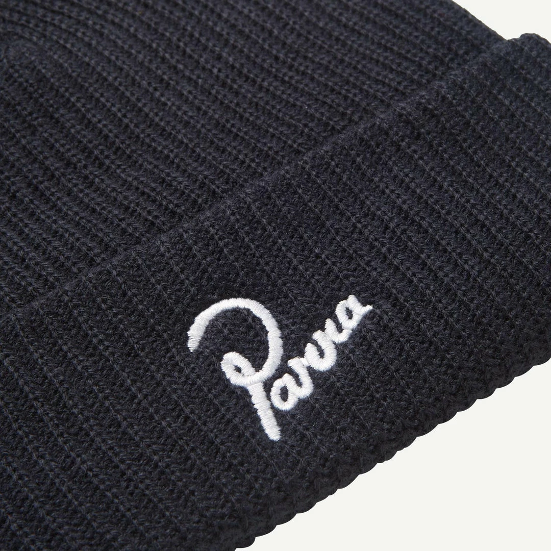 By Parra Signature Beanie Navy Blue Mens 4 By Parra Signature Beanie Navy Blue Mens