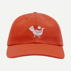 By Parra Chicken 6 Panel Hat Burned Orange