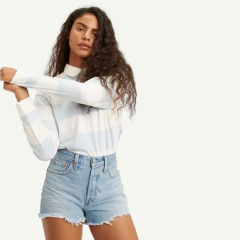 Levi's 501 Original High Rise Short - Luxor Heat Womens 4 Levi's 501 Original High Rise Short - Luxor Heat Womens