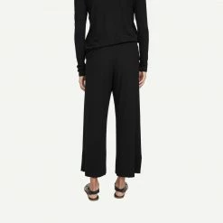 LNA Womens Core Ribbed Kismet Pant - Black