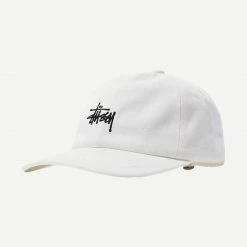 Stussy Stock Logo Low Pro Cap (more Colors Available) Mens