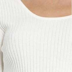 Rolla's Jeans Classic Rib Sweater Off White