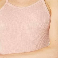 Sundry Strappy Tank Top In Adobe Womens